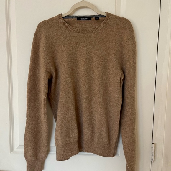 Saks Fifth Avenue 100% Cashmere Brown Sweater M - Picture 1 of 5